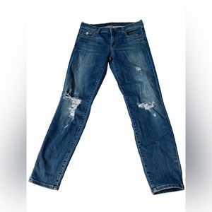 J Brand Cropped Mischief Skinny Jean - Size 27